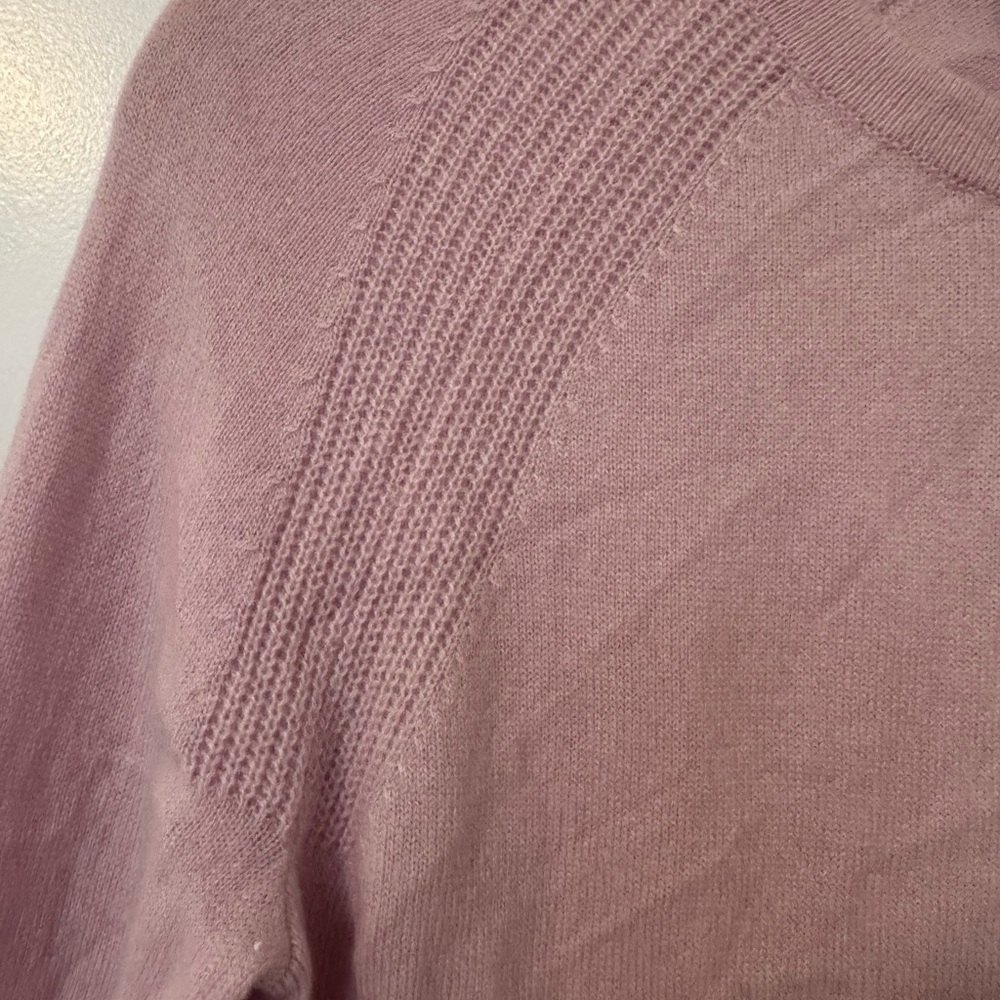 Theory Light Pink Cashmere Sweater - Picture 2 of 6